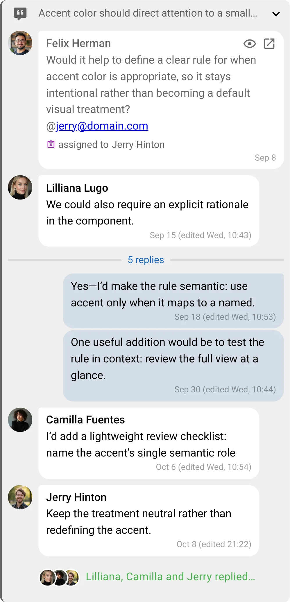 File with new comments and replies