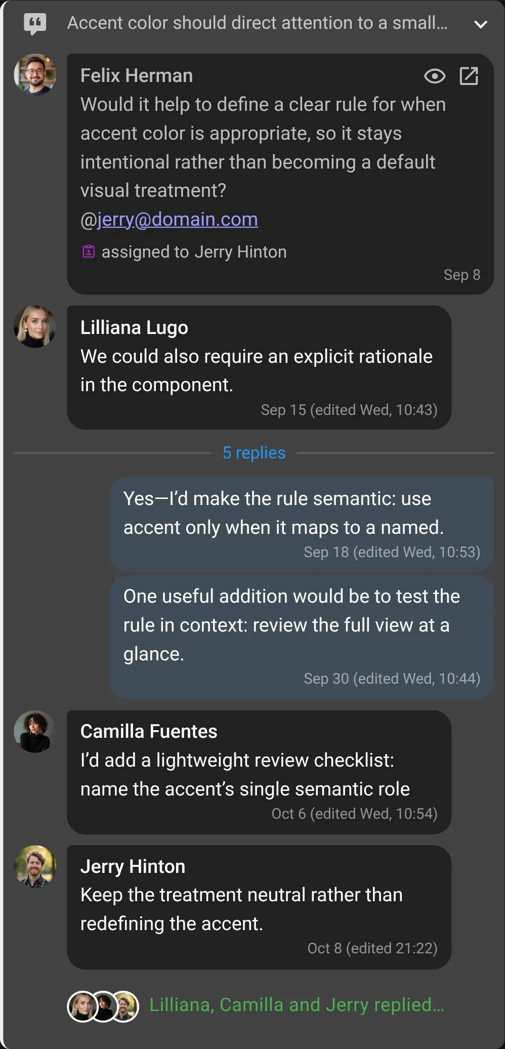 File with new comments and replies